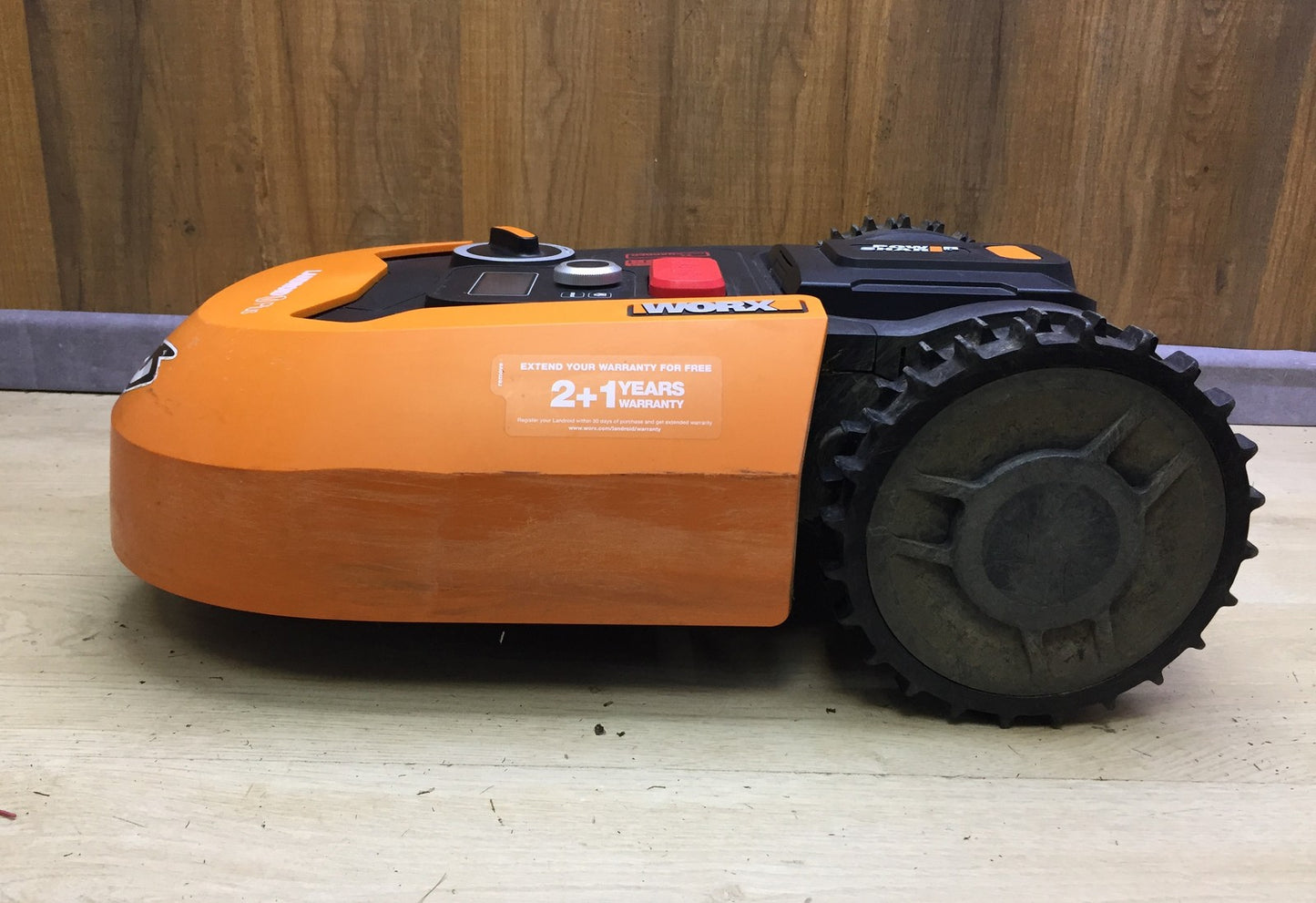 WORX Landroid M500 PLUS WR165E Robotic Lawnmower for up to 500 sqm with Wi-Fi, Bluetooth, I33173
