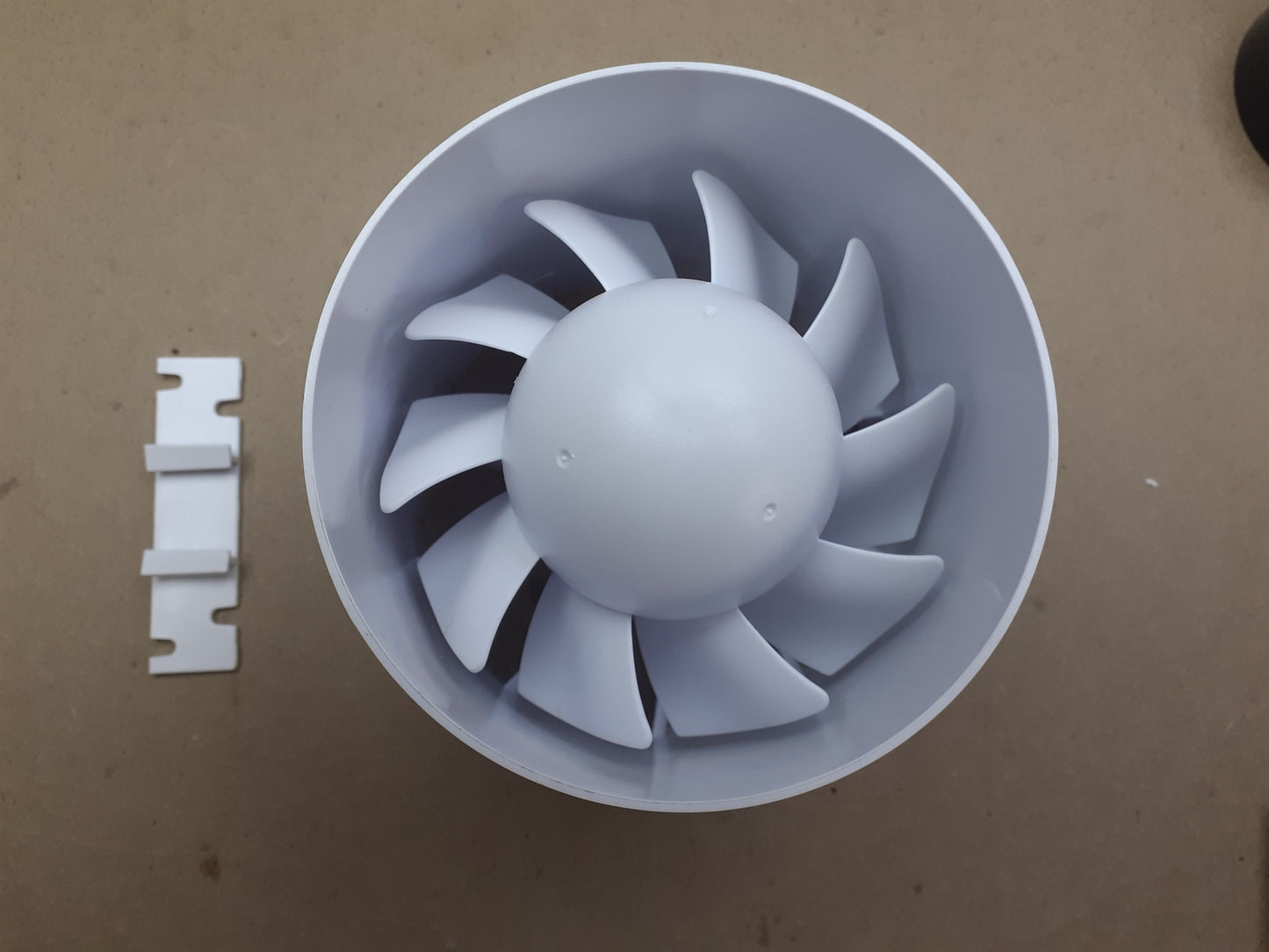 Qualität axialen Kanal Kanaldunstabzugshaube 100mm Bogen Lüftungssystem, I01670