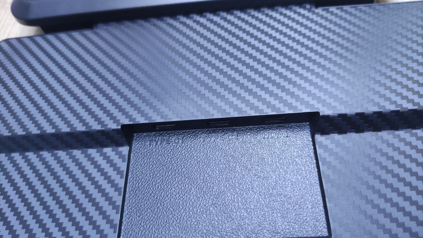 Kwumsy S2 Triple Monitor Erweiterung für Laptop 14" FHD 1920x1080 USB-C HDMI