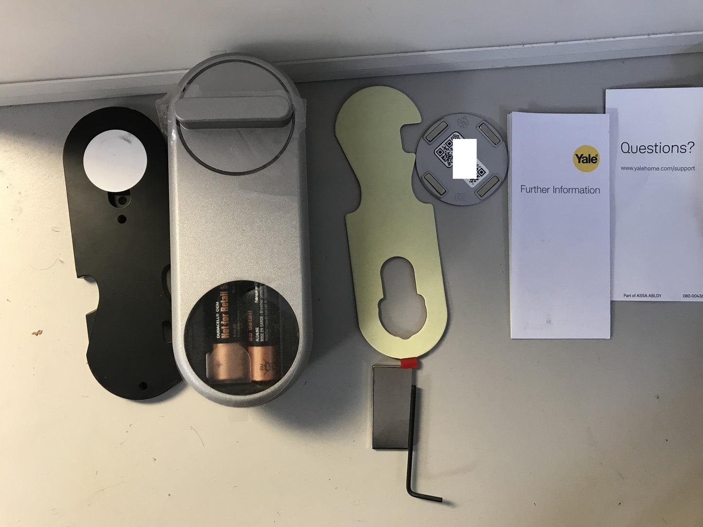 Yale 05/101200/SI Linus Smart Lock 05/101200/SI-Linus Türschloss, silber, I32876