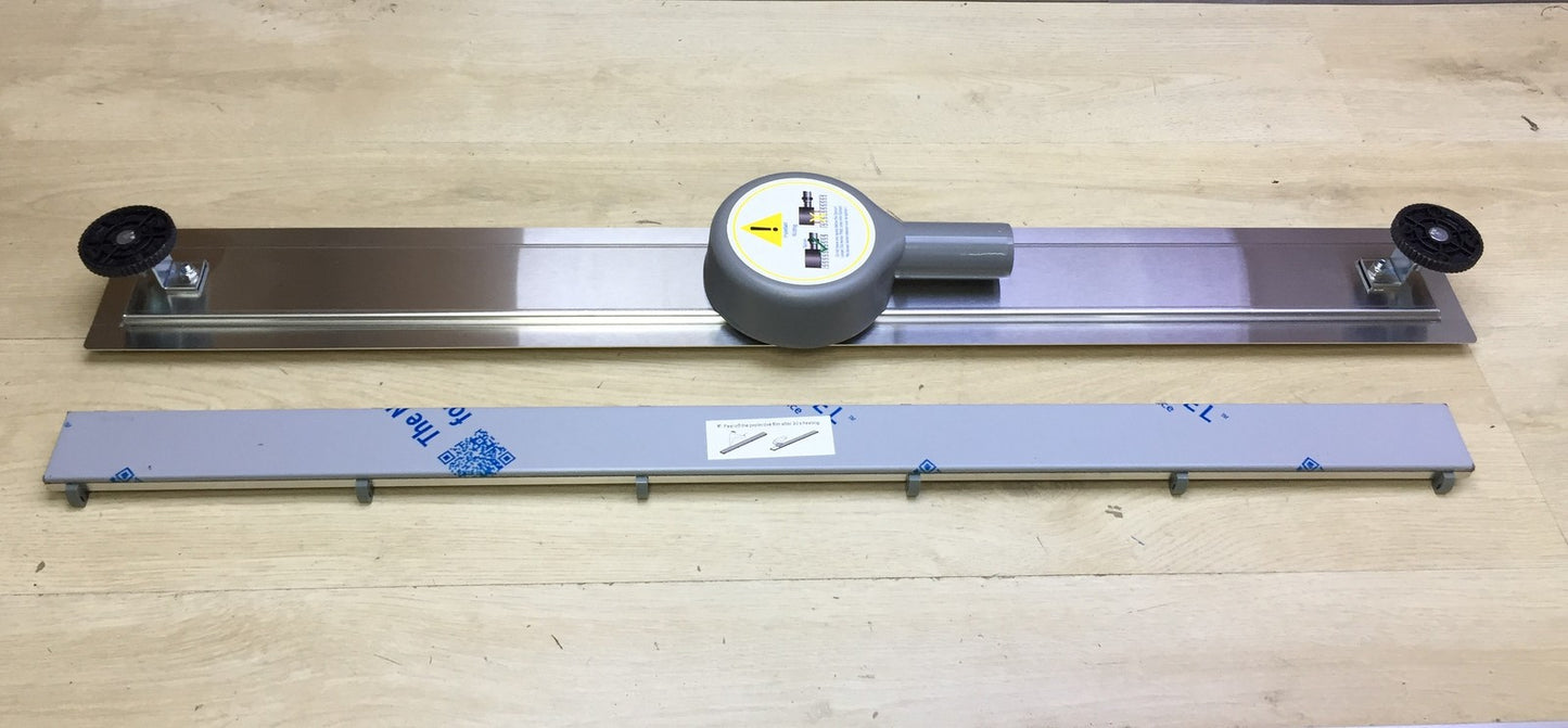 Neodrain shower channel 90cm stainless steel floor drain, I33122