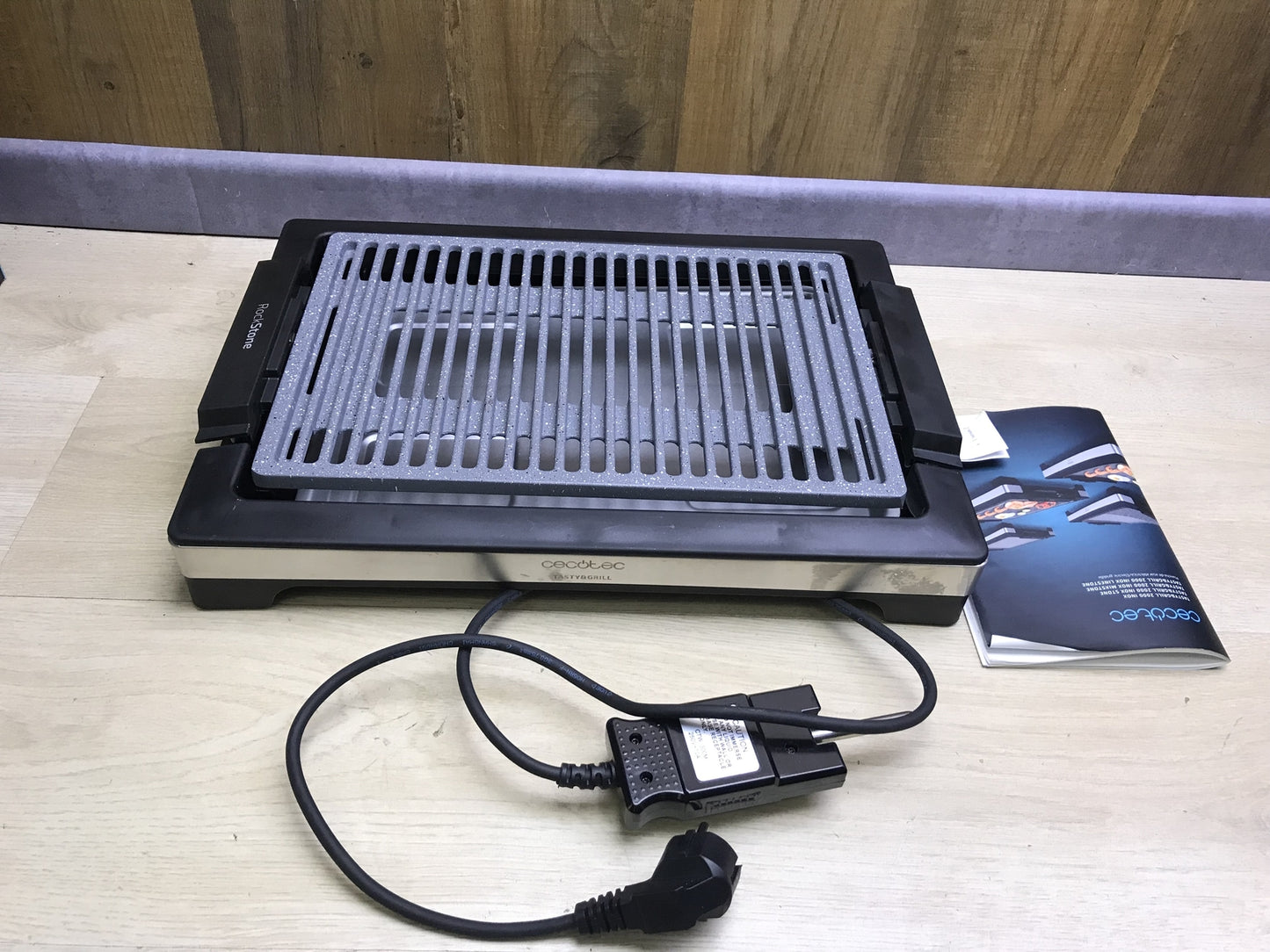 Cecotec Tasty&Grill 2000 Inox LineStone Electric Grill (03096), I28928