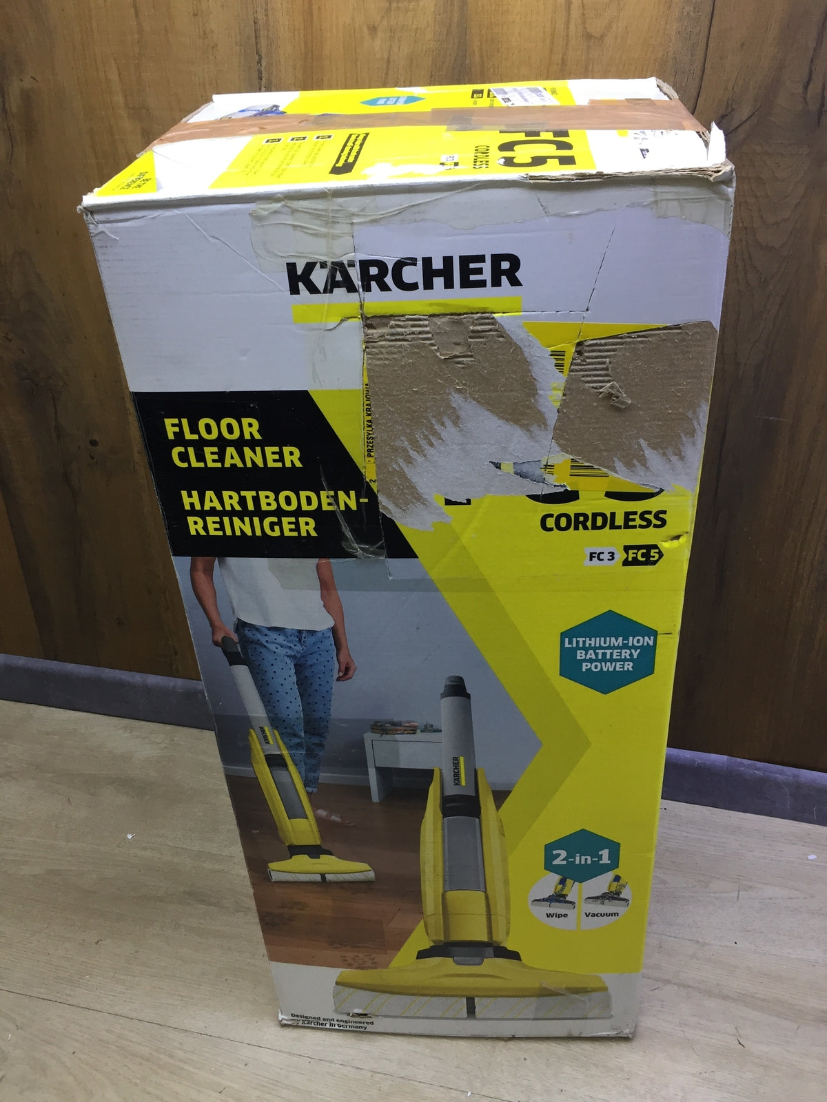Kärcher 1.055-500.0 Hard Floor Cleaner FC 5 2-in-1 Function, I32116