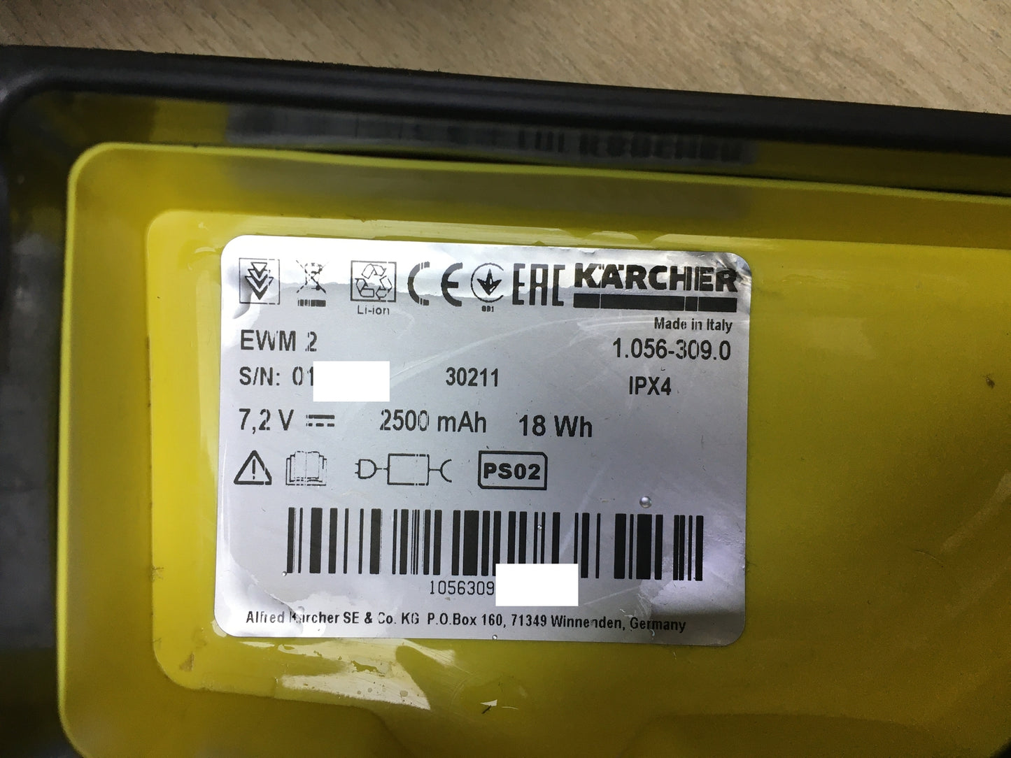 Kärcher Elektrischer Wischmopp EWM 2 (1.056-309.0), I30284