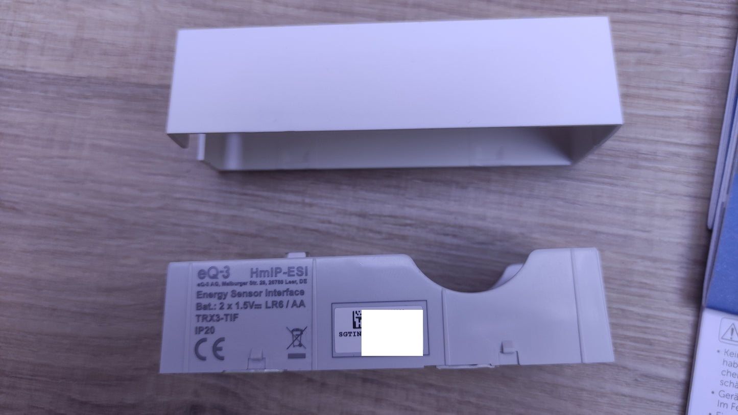 Homematic Smart Home Interface for Smart Meter 159672A0 HmIP-ESI IEC I32491