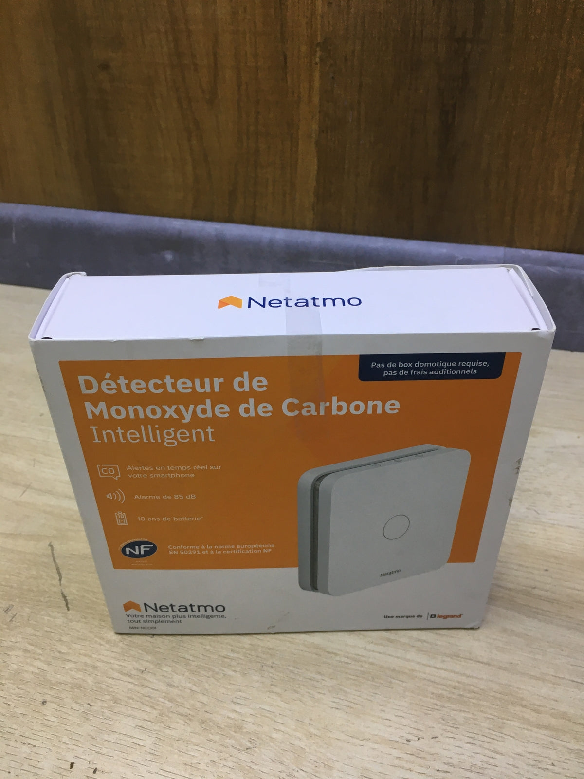 Netatmo NCO-FR carbon monoxide detector, I31534