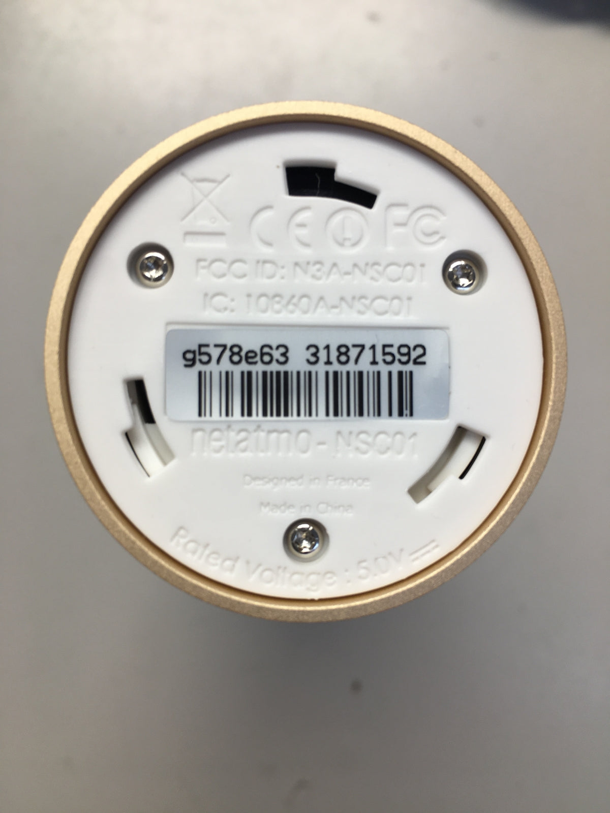 Netatmo Welcome WLAN Kamera mit Gesichtserkennung NSC01, I12090