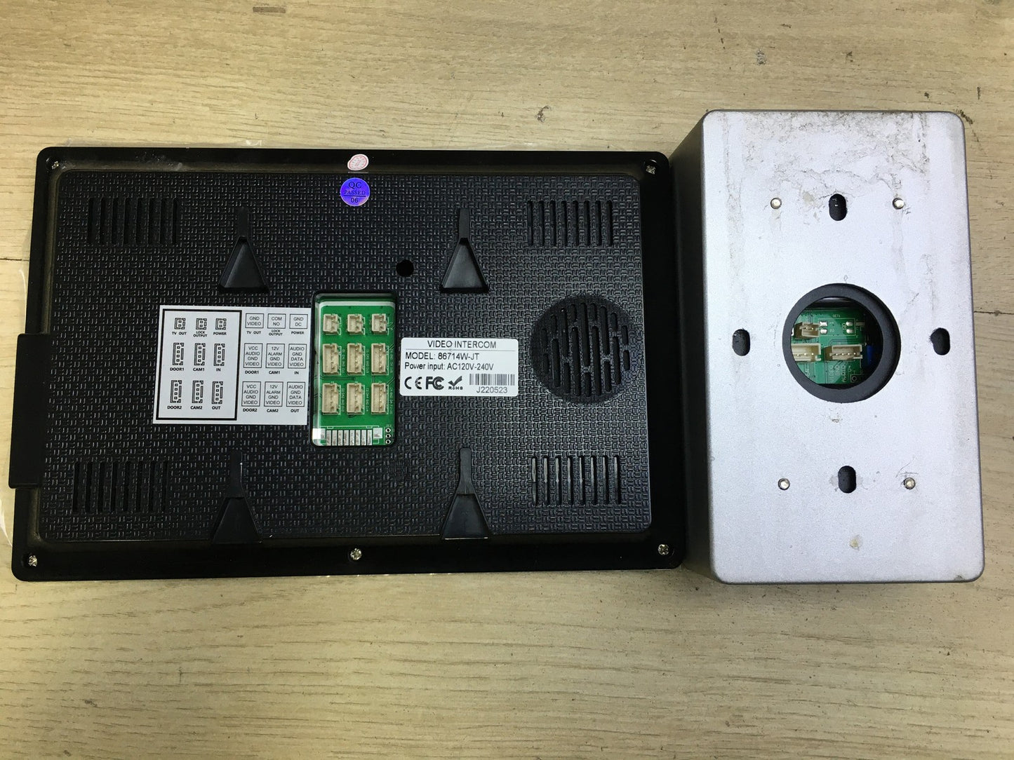 JeaTone 86714W-JT WLAN Video-Türsprechanlage Türklingel, I33330