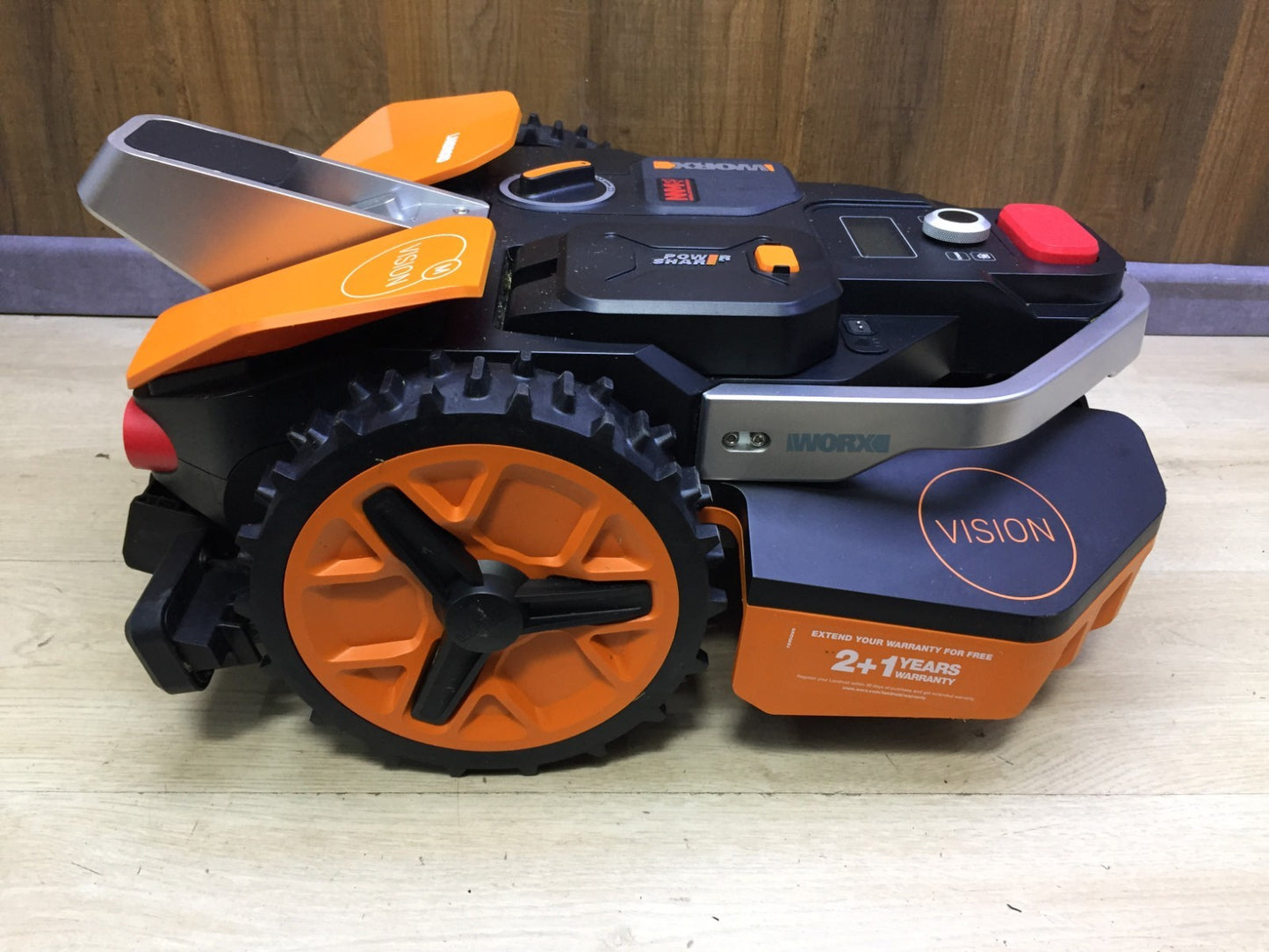 WORX Landroid Vision M600 Mähroboter WR206E.1 für Gärten bis 600m² WLAN APP