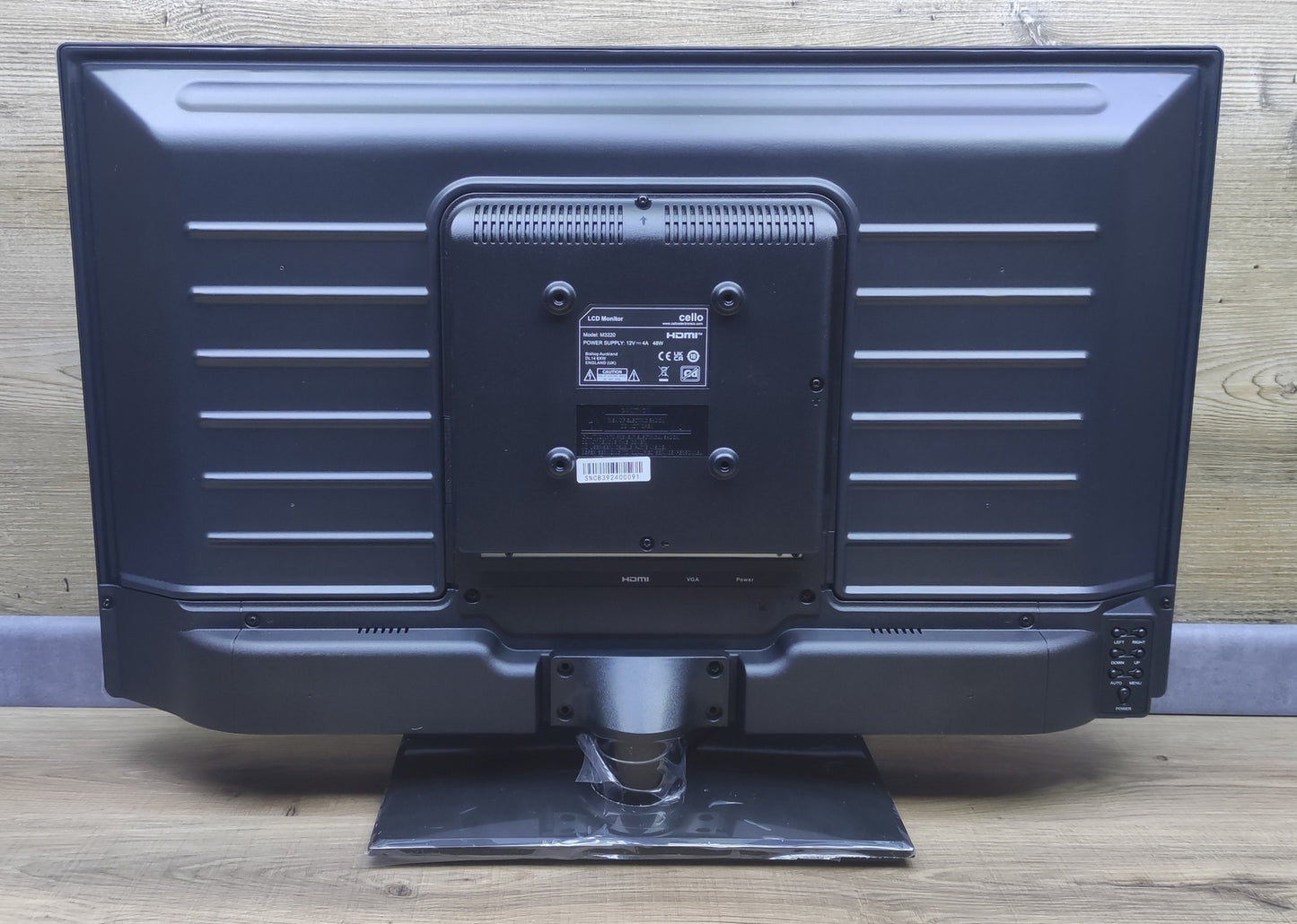 Cello M3220 Gaming Monitor 31.5" FHD 1920x1080 HDMI VGA 60Hz 6ms schwarz