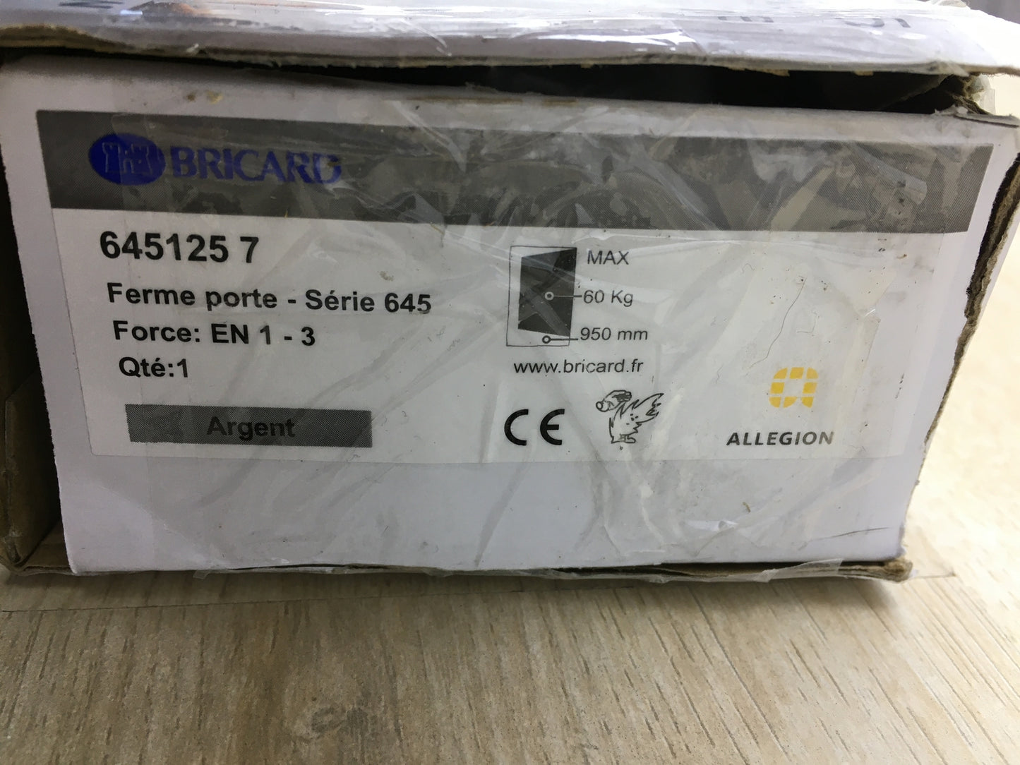 Bricard 6451257 Türschließer mit Zahnriemen, exzentriert, I15676