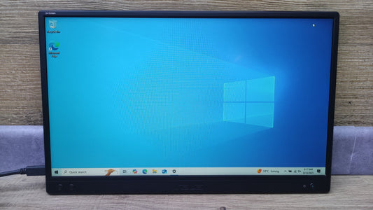 ASUS ZenScreen MB166C Monitor 15.6" FHD 1920x1080 USB-C IPS-Panel 60Hz schwarz