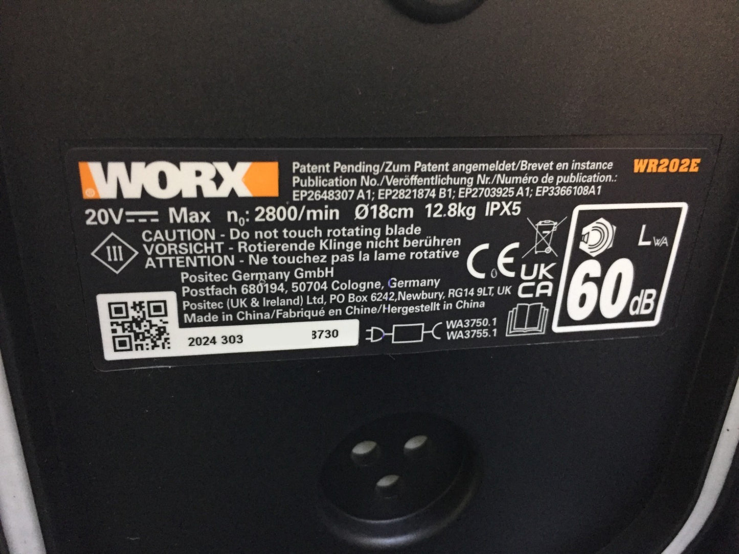 WORX Landroid Vision S250 Mähroboter WR202E für Gärten bis 250m² kabellos WLAN