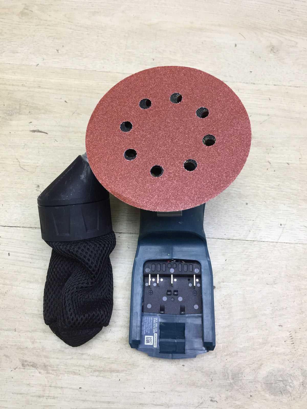 Bosch Professional Cordless Random Orbit Sander GEX 18V-125 SOLO, 125 mm, I33163