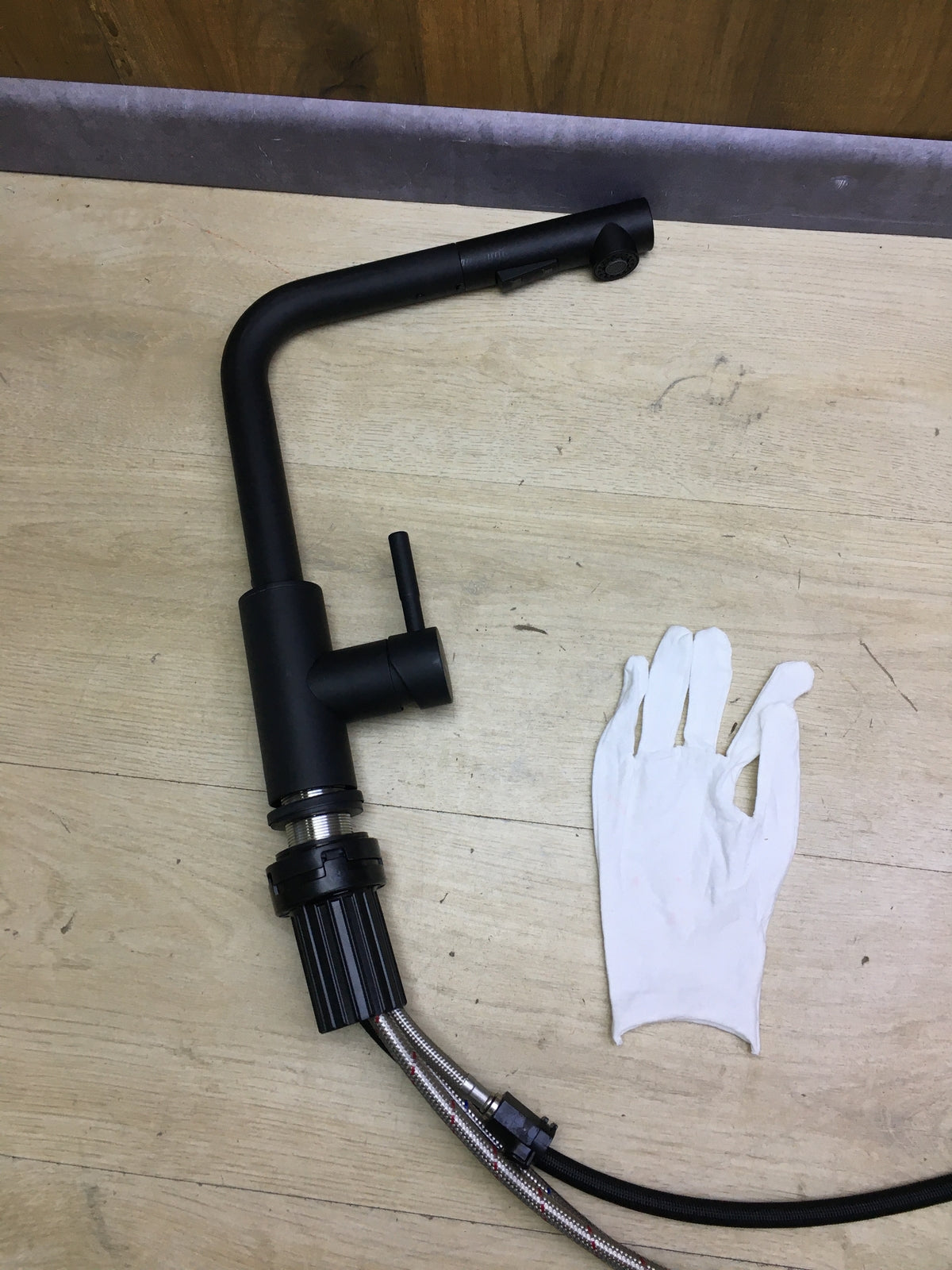 Bächlein kitchen faucet Varvaro extendable, faucet 360 degrees swivel I30753