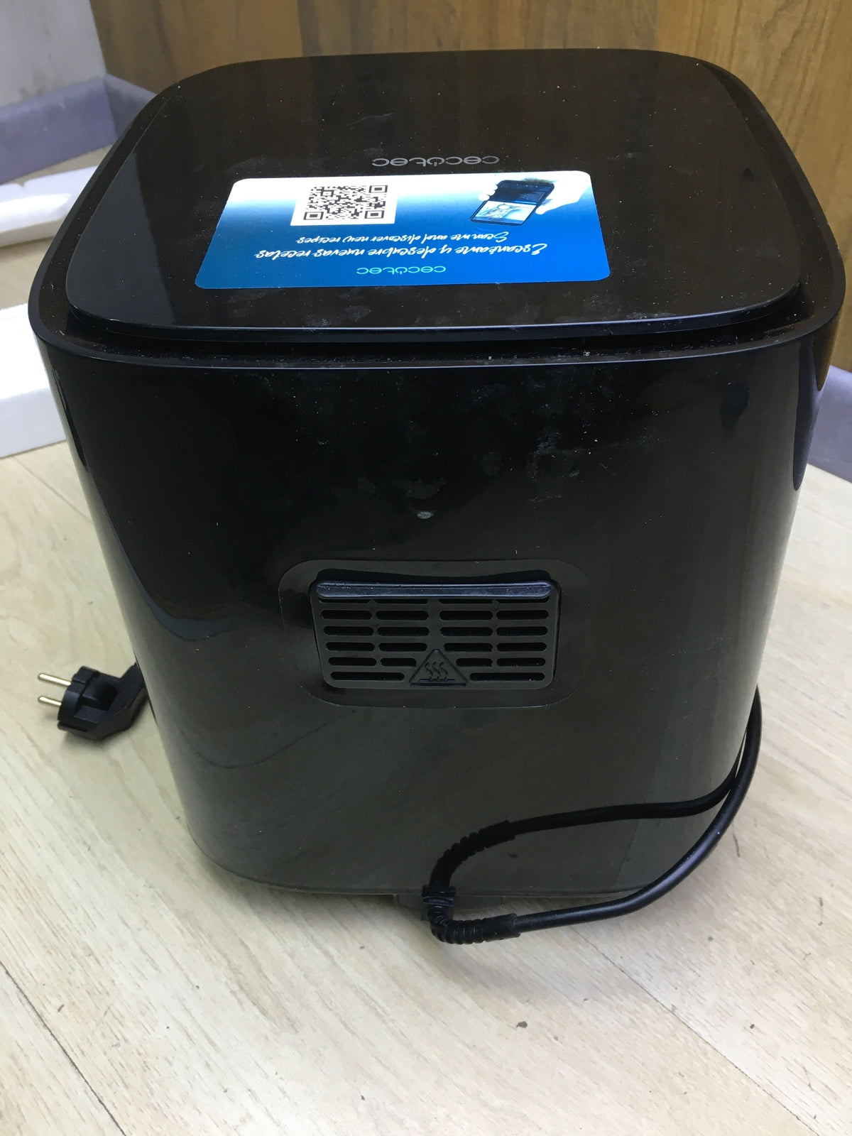 Cecotec Cecofry Full InoxBlack Pro 5500 Hot Air Fryer (03316), 1700W, I31442