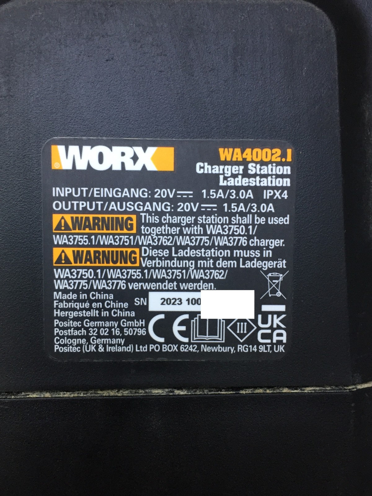 WORX Landroid M500 PLUS WR165E Mähroboter bis 500 qm mit WLAN, Bluetooth, I33560