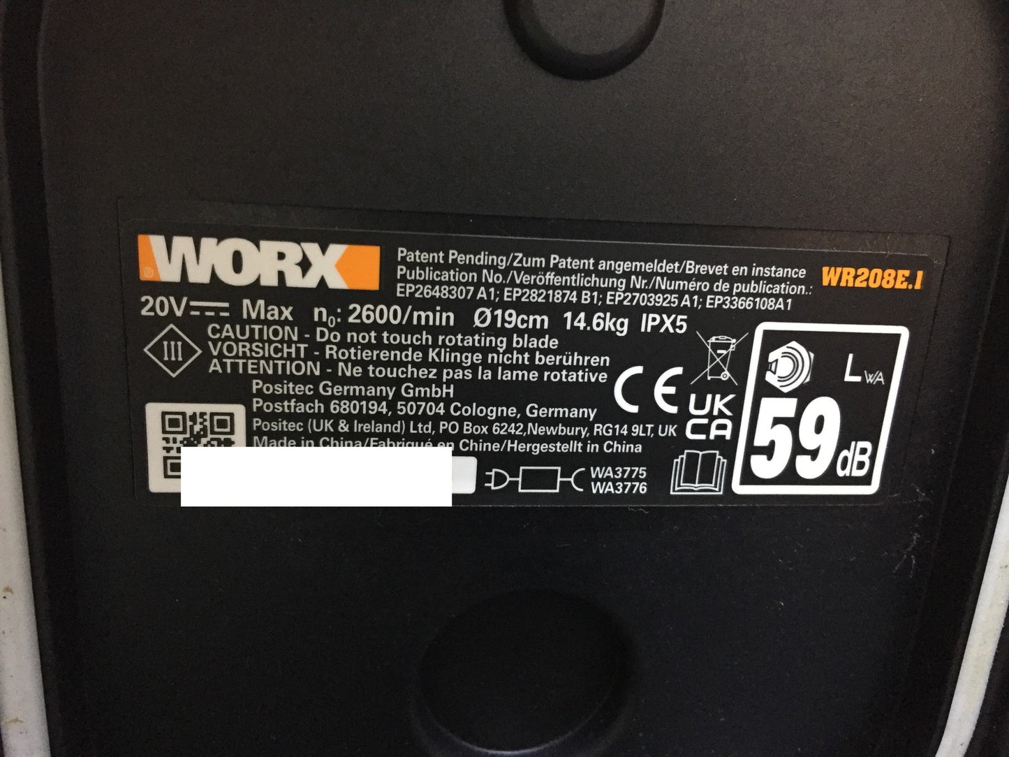 WORX Landroid Vision M800 Mähroboter WR208E.1 für Gärten bis 800m², I33587