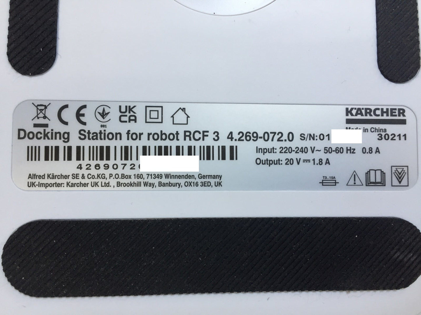 Kärcher Wischroboter RCF 3 (1.269-660.0), smarte App-Steuerung, c