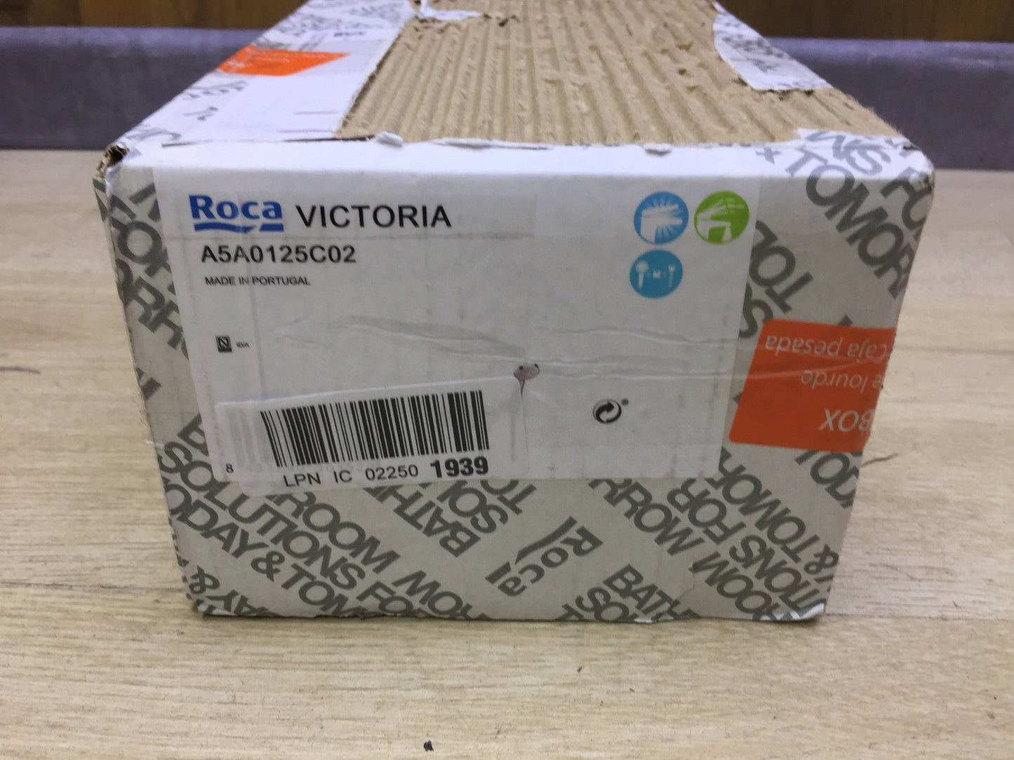 Roca A5A0125C02 Victoria Mischbatterie ohne Duschkopf, I31833