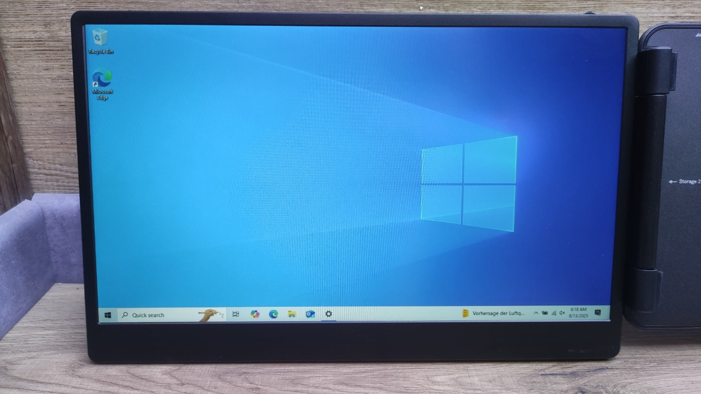 Teamgee S2 Portable Monitor Erweiterung für Laptop 14" FHD 1920x1080 HDMI USB-C