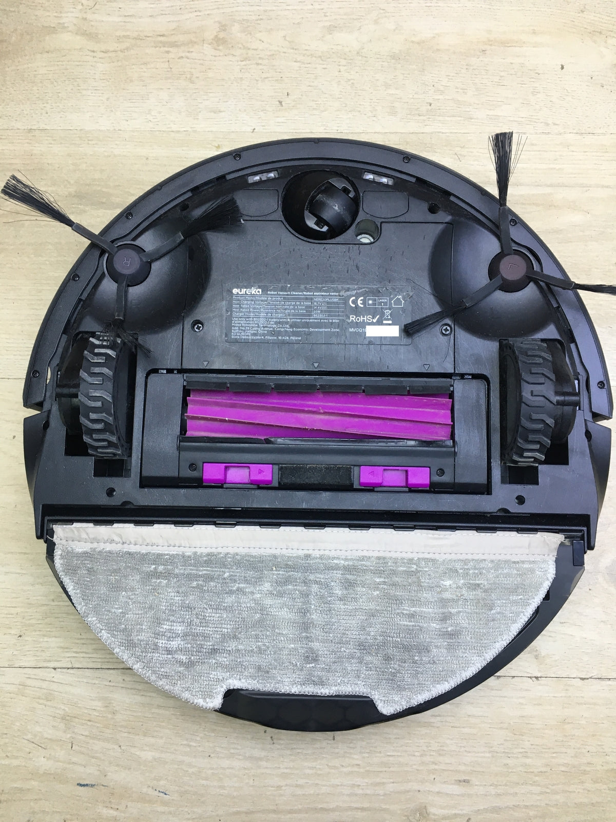 EUREKA E20 Plus robot vacuum cleaner with mop function NERE20PLUSBK, I31150