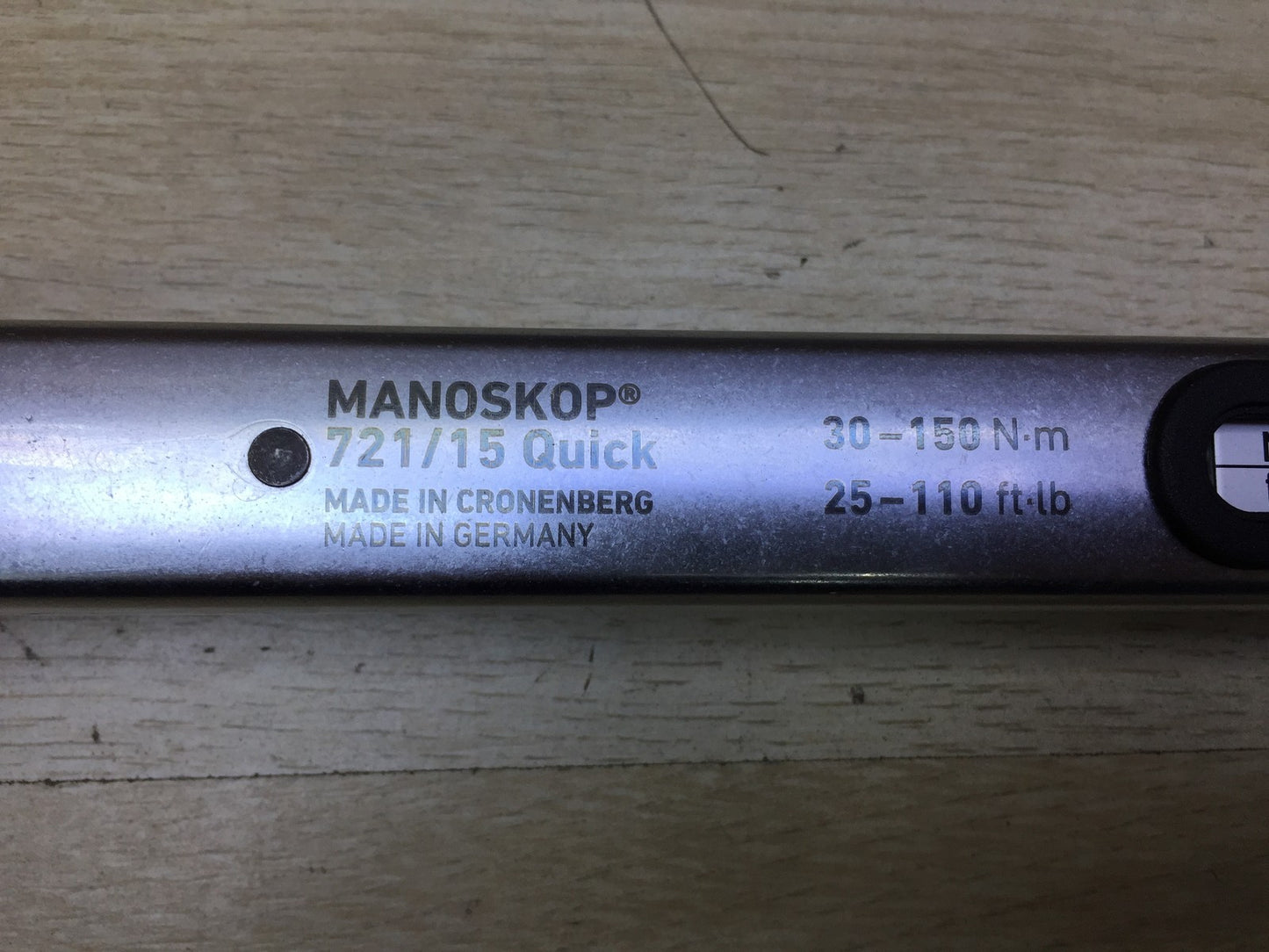 STAHLWILLE 721/15 QUICK auslösender Drehmomentschlüssel 30-150 N·m, I33928
