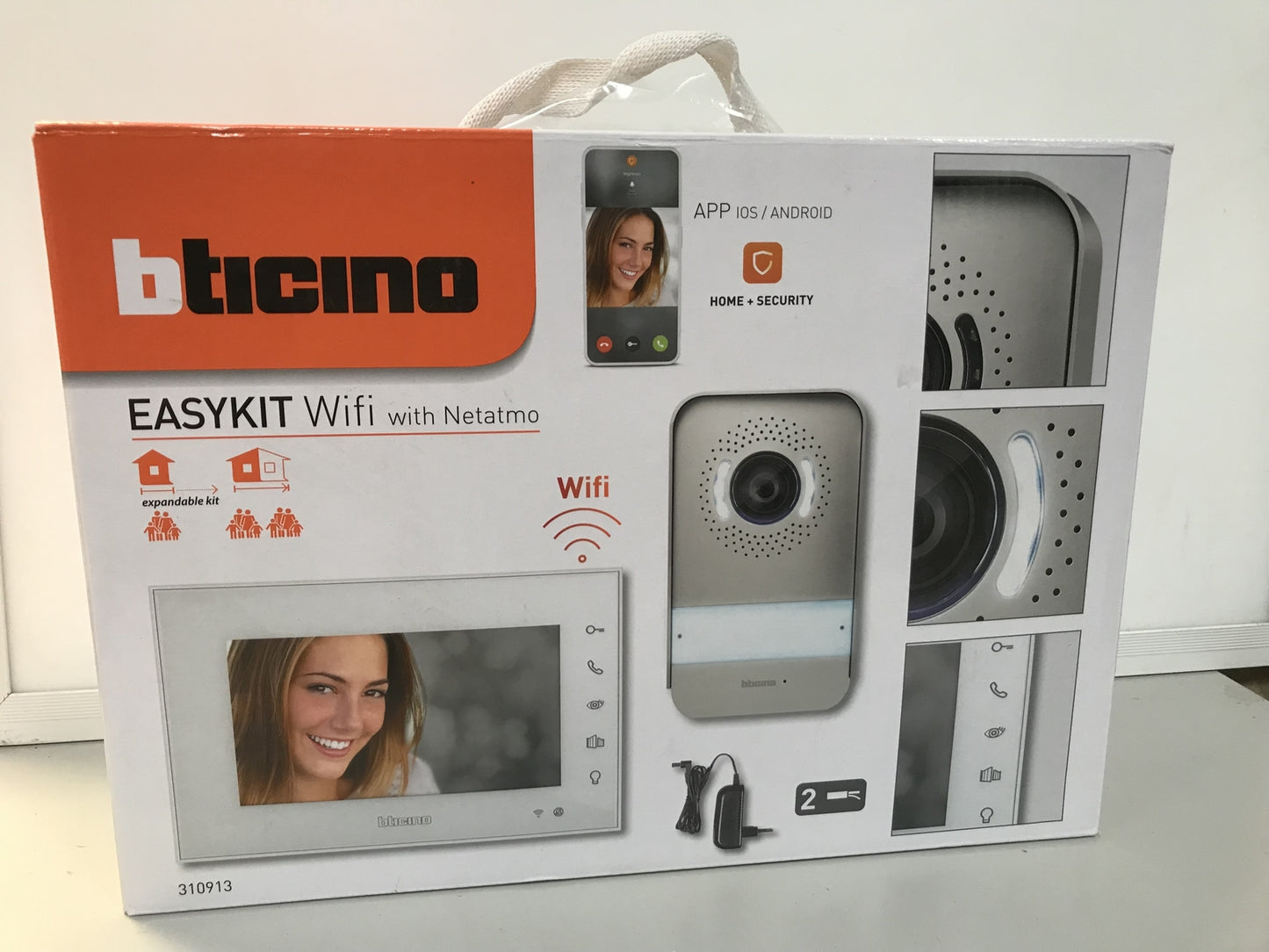 Bticino 310913 Easykit video intercom for 1 family, I32179