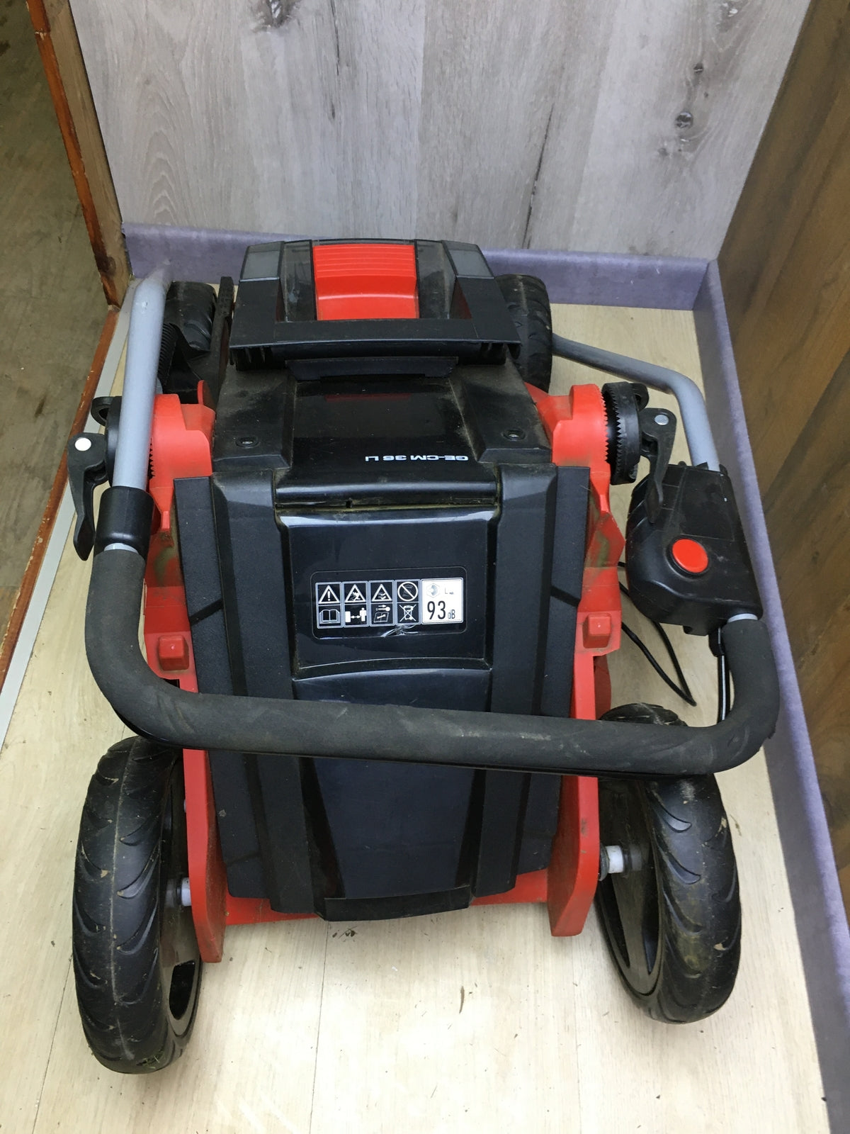 Einhell GE-CM 36 Li Kit Cordless Lawn Mower 2 Batteries, I29797