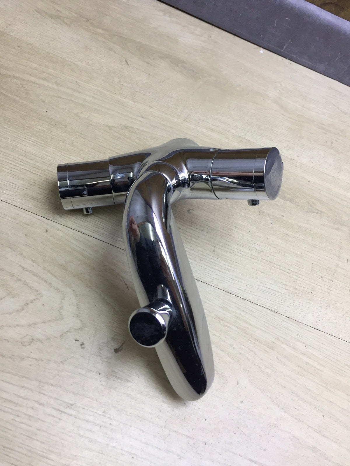 Rousseau Volga 2 Bath Filler Shower Mixer Thermostatic Chrome, I32105