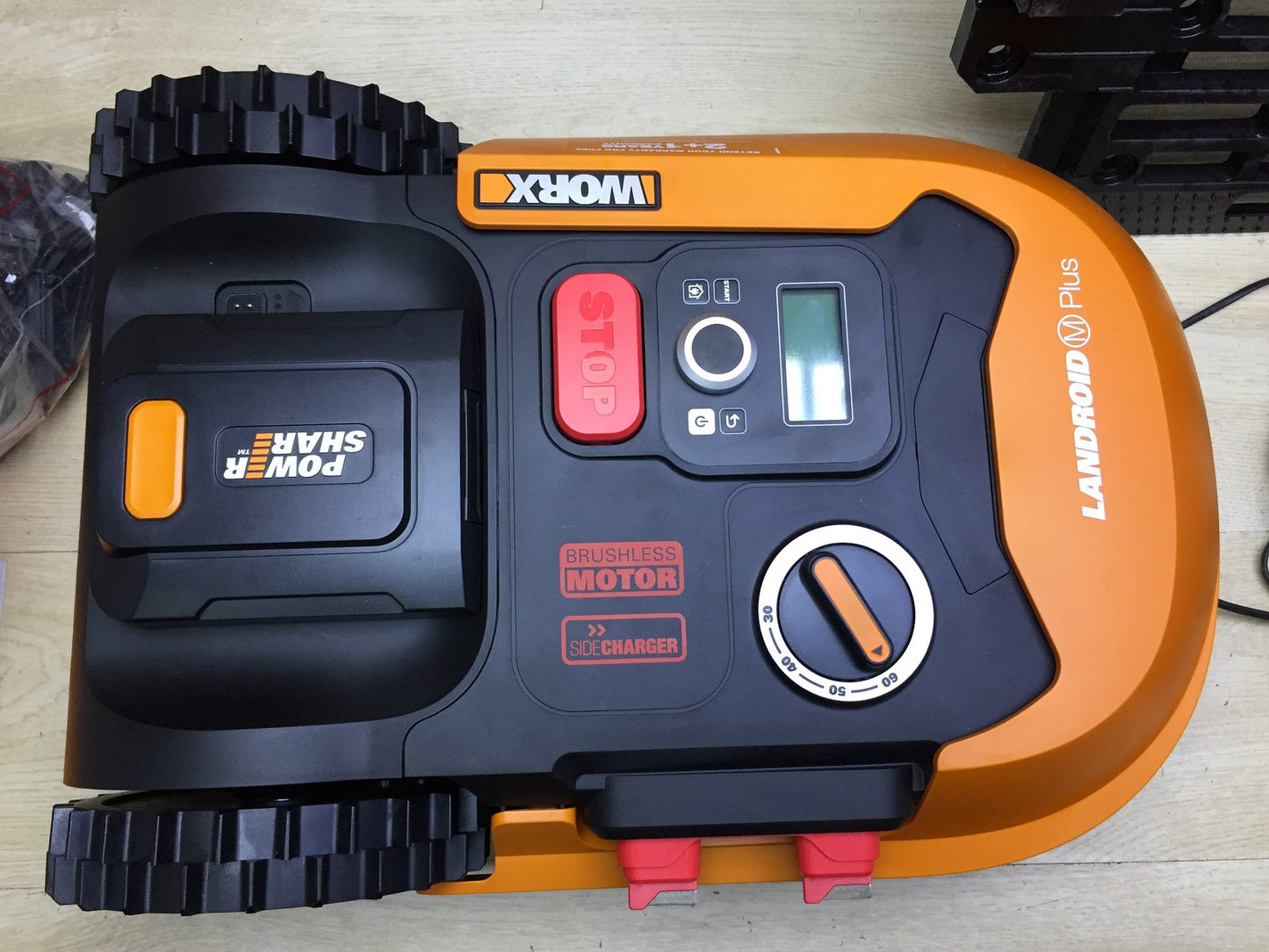 WORX Landroid M500 PLUS WR165E Mähroboter bis 500 qm mit WLAN, Bluetooth, I33519