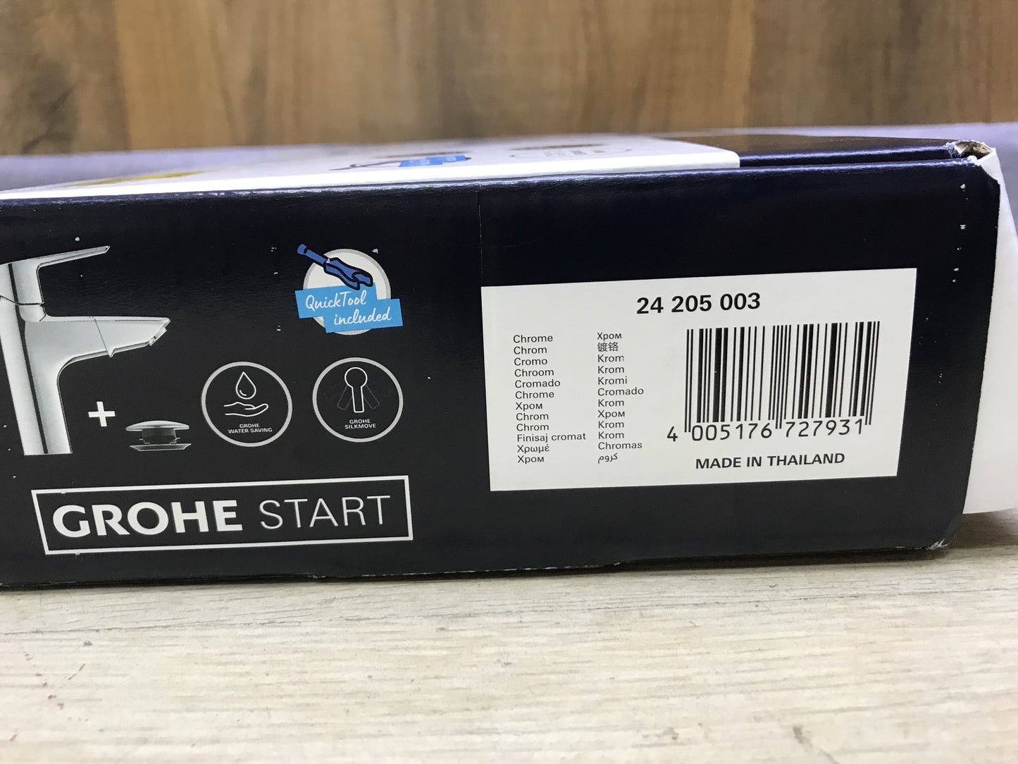 GROHE Start bathroom faucet 24205003, water-saving, pull-out, faucet, I33024