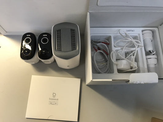 Baseus N1 Überwachunsset mit 2 Outdoor-Überwachungskameras, I31311