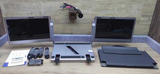 Teamgee F2 Tragbare Monitor Erweiterung für Laptop 14" 1920x1080 IPS HDMI USB-C