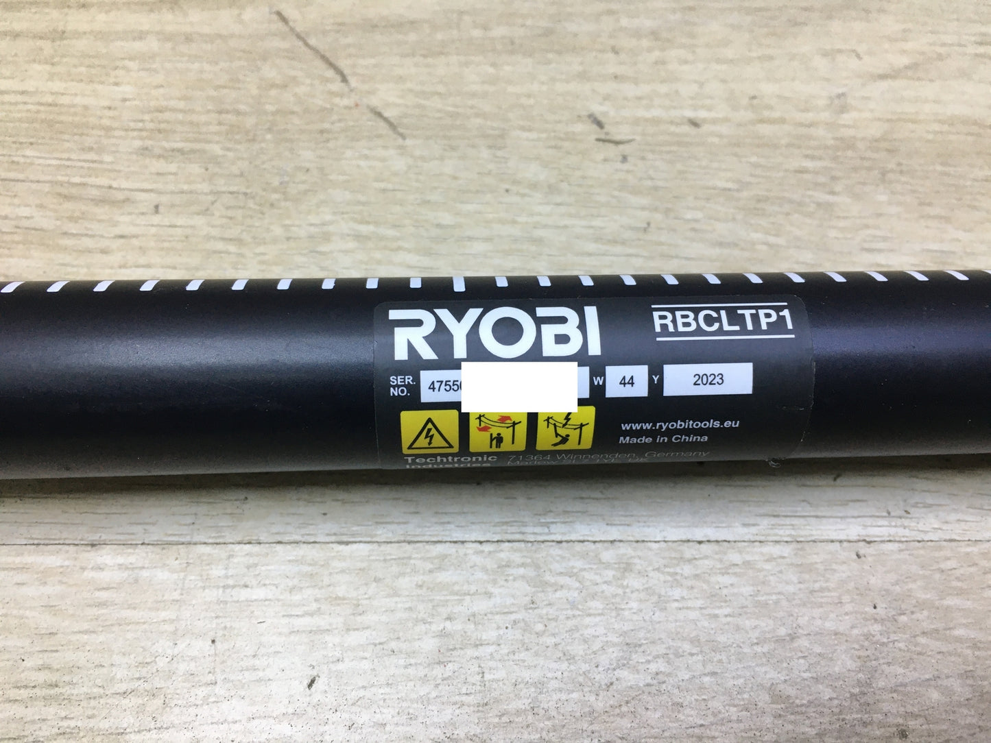 RYOBI Teleskopstange RBCLTP1, Länge 124-320 cm, I30608