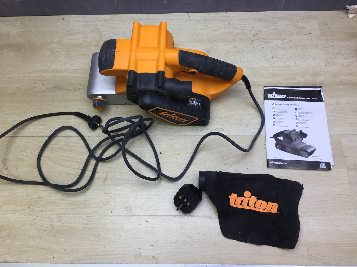 Triton T41200BS Bandschleifer 1200W 100mm I31664