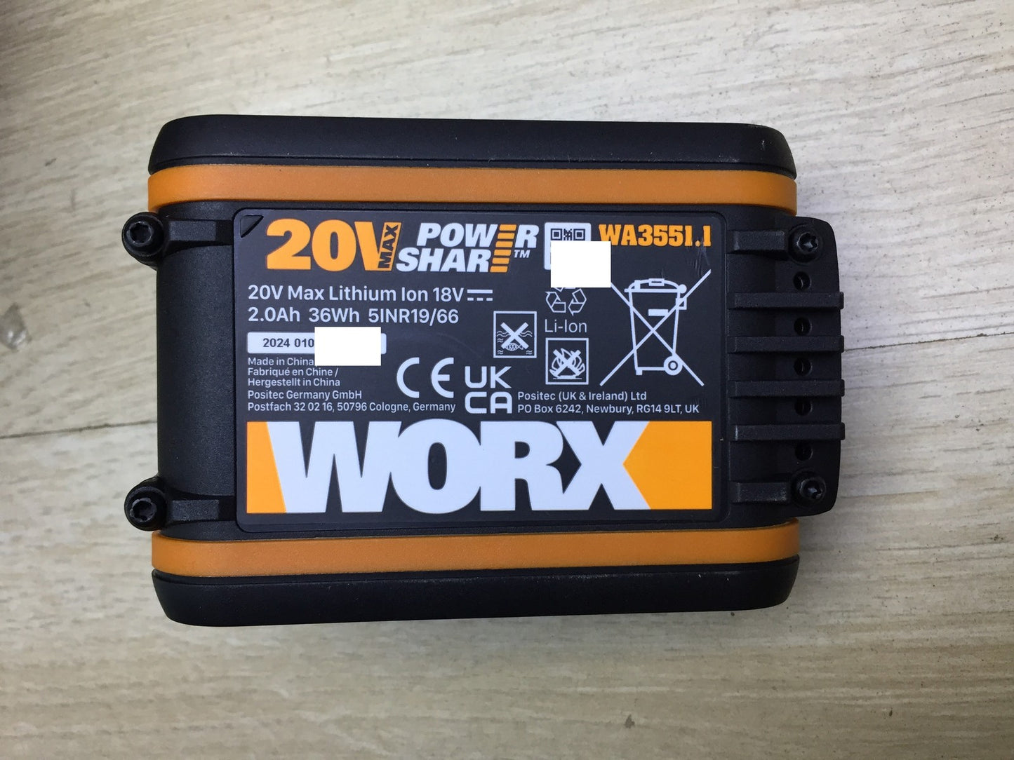 WORX Landroid M500 PLUS WR165E Mähroboter bis 500 qm mit WLAN, Bluetooth, I33689