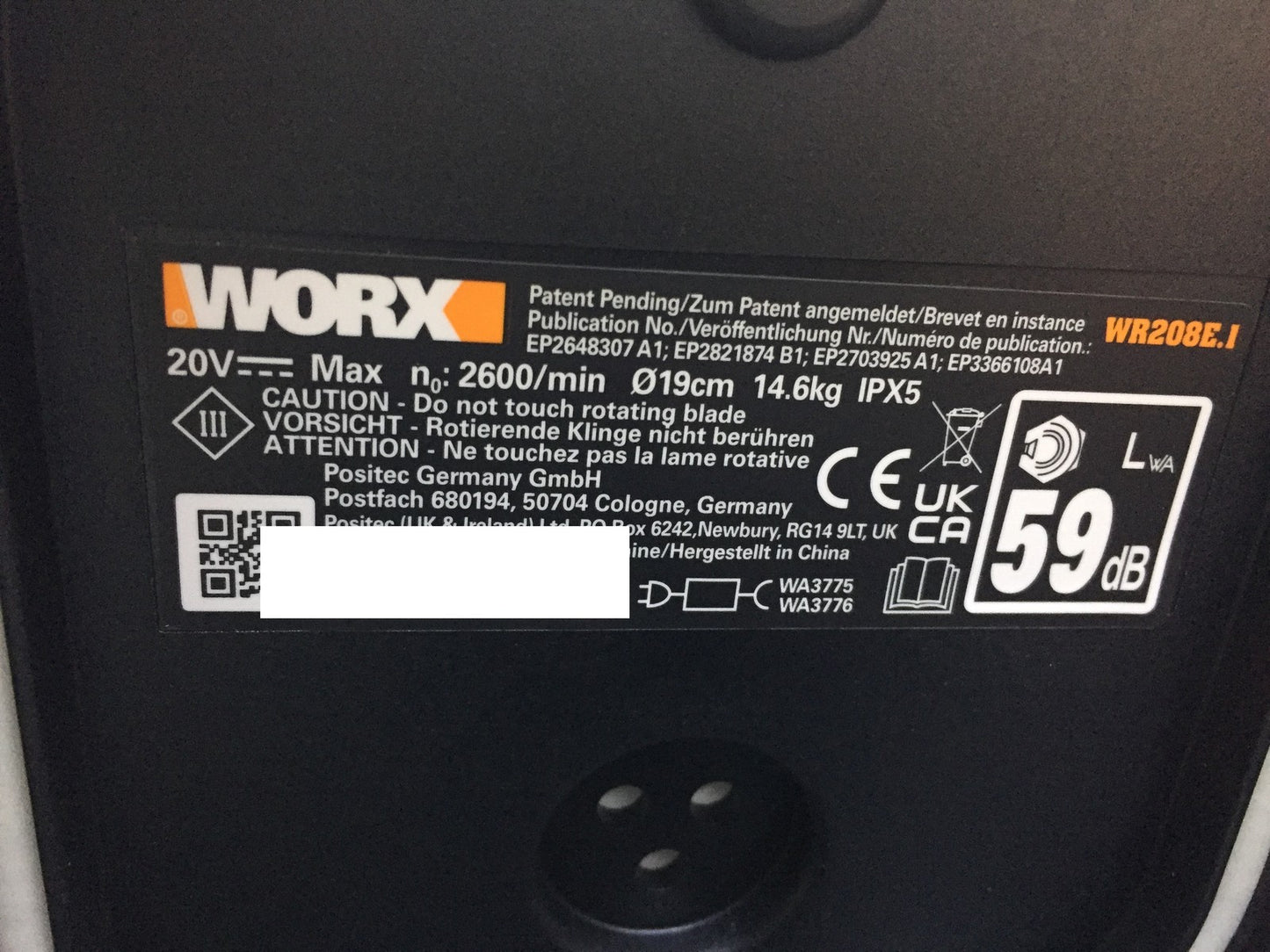 WORX Landroid Vision M800 Mähroboter WR208E.1 für Gärten bis 800m², I33580