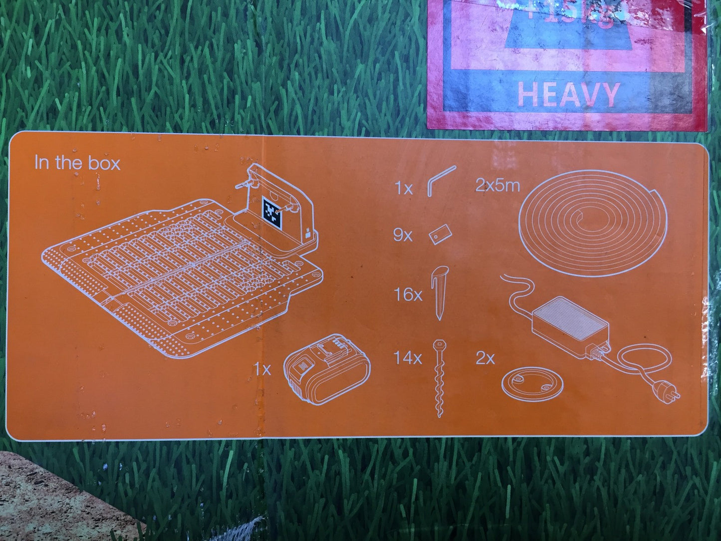 WORX Landroid Vision M800 robotic lawnmower WR208E.1 for gardens up to 800m², I33180