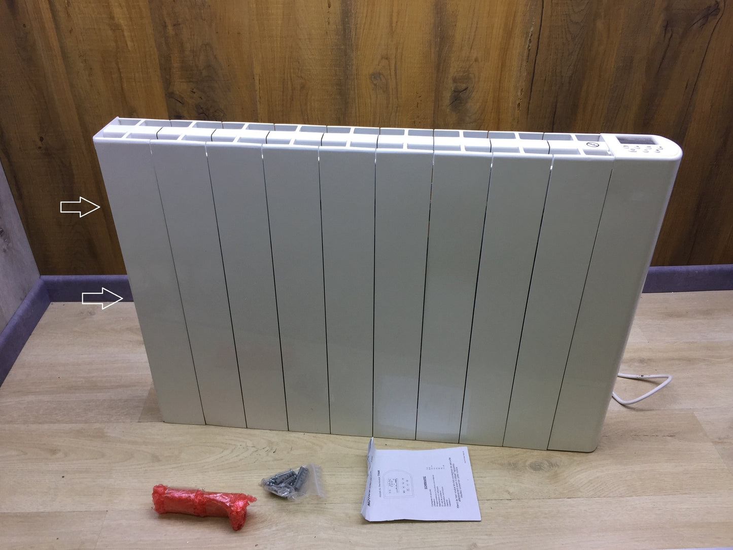 Carrera J20JDX8L radiator 2000W, white, I28219