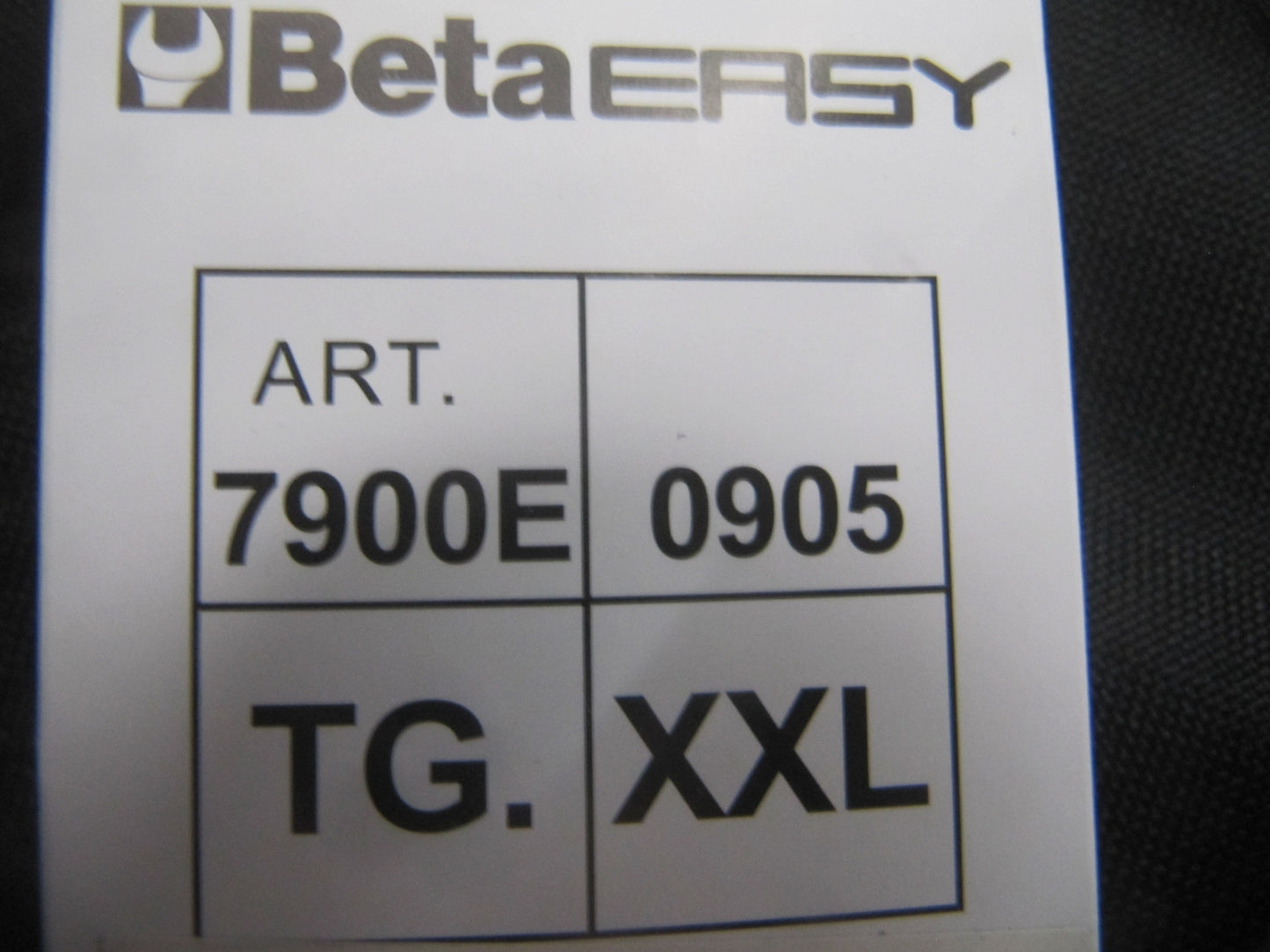 Beta 079000905 7900E Arbeitshose Canvas Größe XXL, I12016