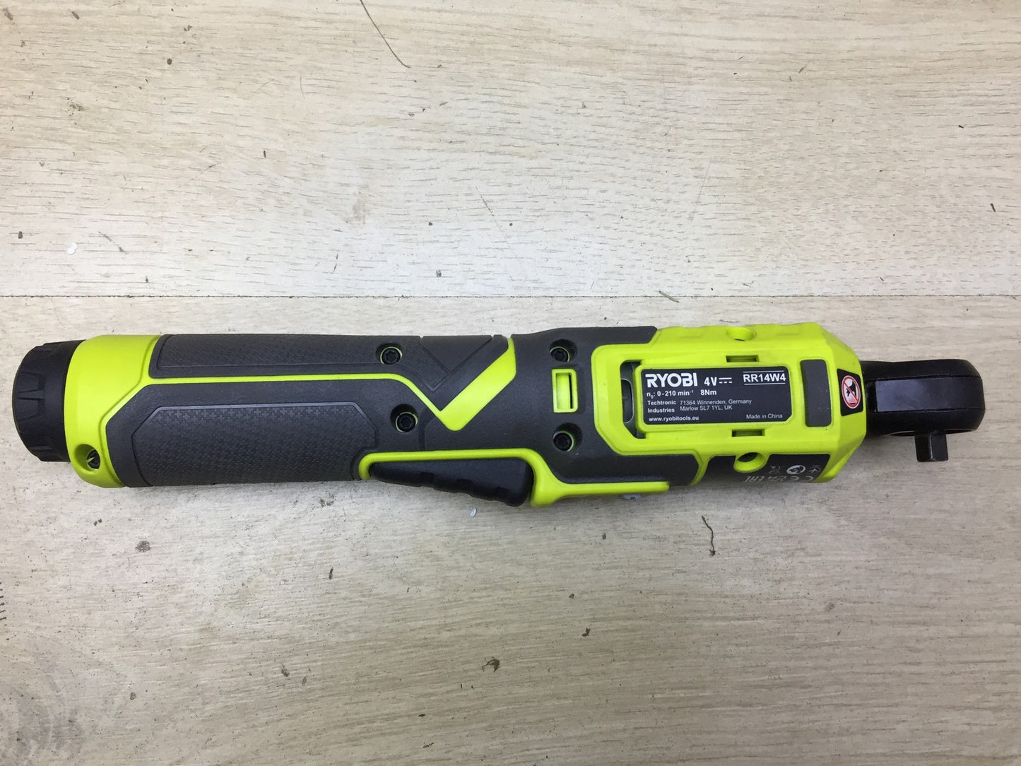 RYOBI 4 V USB-LITHIUM Akku-Ratschenschrauber RR14W4, mit Akku, 1/4 Zoll, I34159