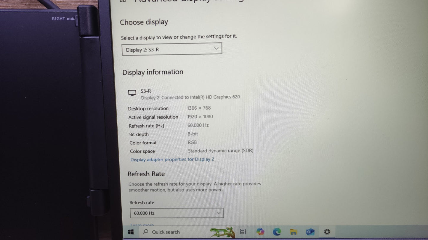 Laptomo S3 Portable Monitor Erweiterung für Laptop 14" FHD 1920x1080 HDMI USB-C