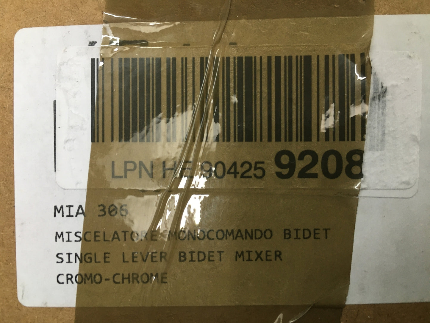 Paini Mia Mischbatterie für Bidet MIA306, I31124