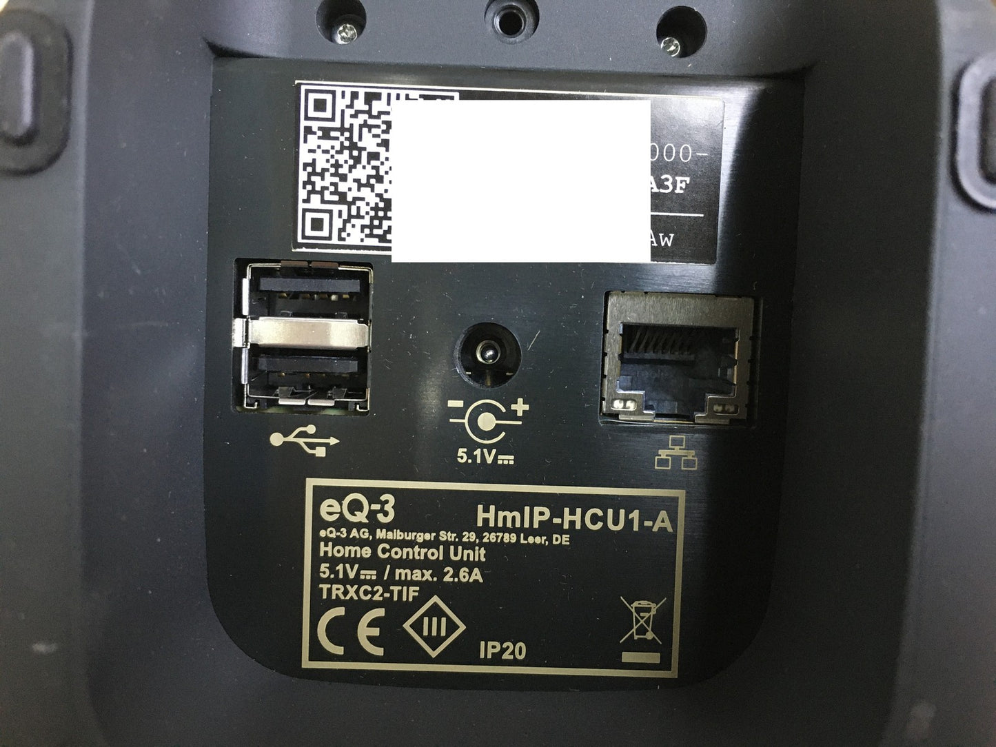Homematic IP Home Control Unit Smart Home Central HmIP-HCU1-A, I33355