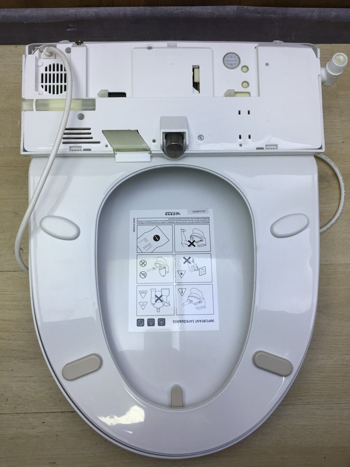 VOVO VB-6000 Elektronischer Smart Bidet Toilettensitz, I33932