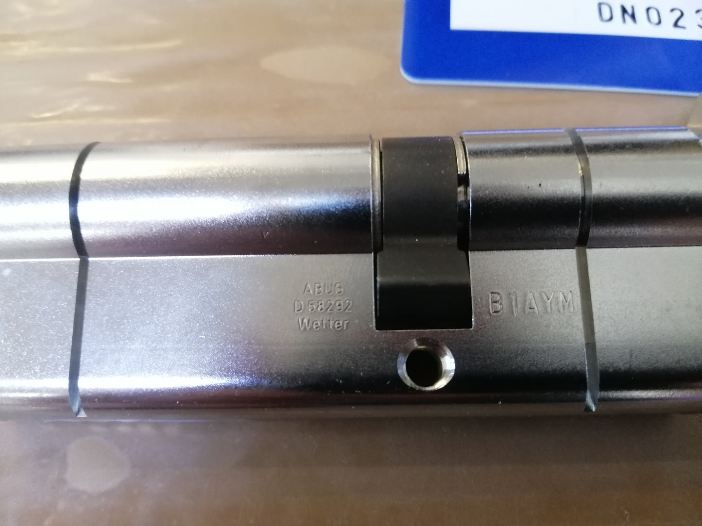 ABUS Knaufzylinder KD6PSN Z50/K30 mm Bkn, vernickelt, I02732