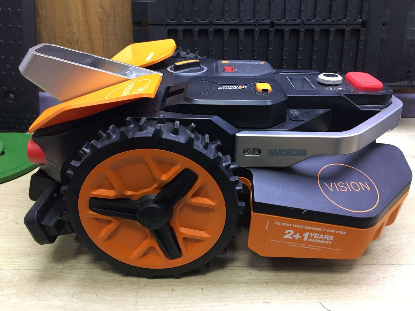 WORX Landroid Vision M600 Mähroboter WR206E.1 für Gärten bis 600m² I33557