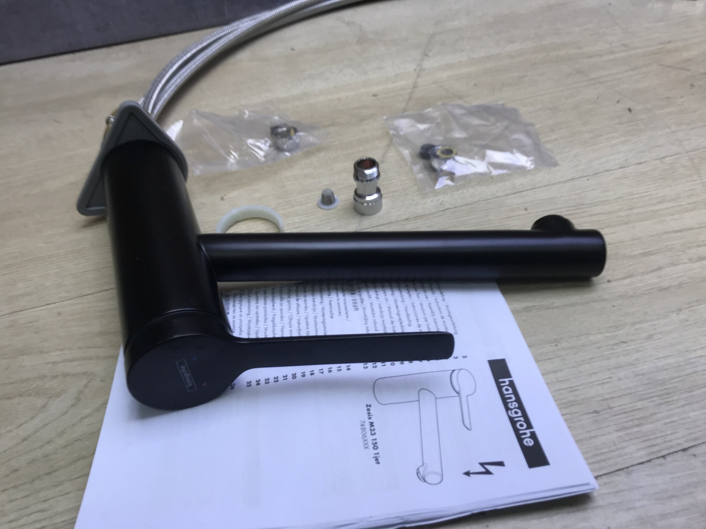 Hansgrohe 74806670 Low-pressure kitchen faucet Zesis, kitchen faucet, I31990