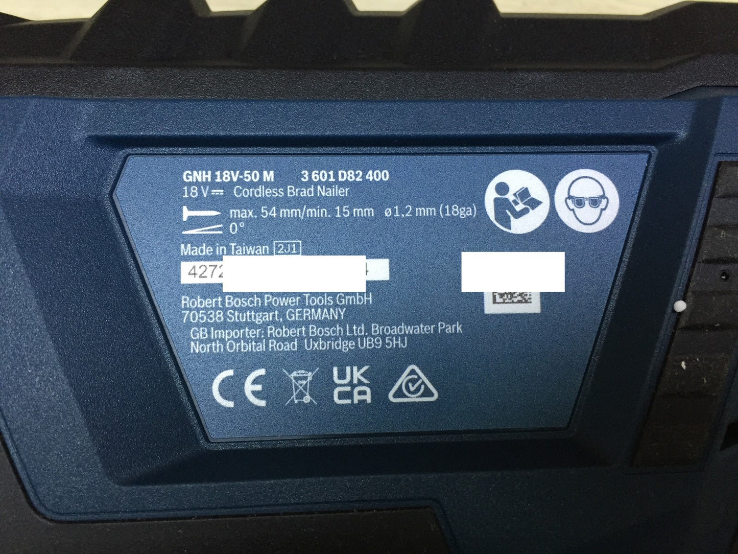 Bosch Professional 18V System Akku-Holznagler GNH 18V-50 M SOLO, I33721